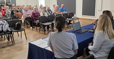 62 seniorów na spotkaniu o Klastrze Usług Senioralnych
